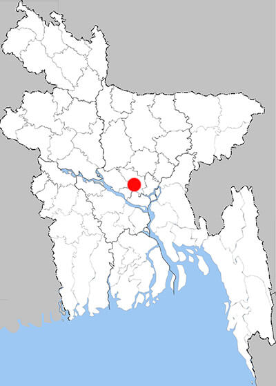 Distribution map - Graphium albociliatus