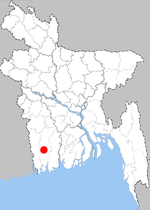 Distribution map - Papilio crino