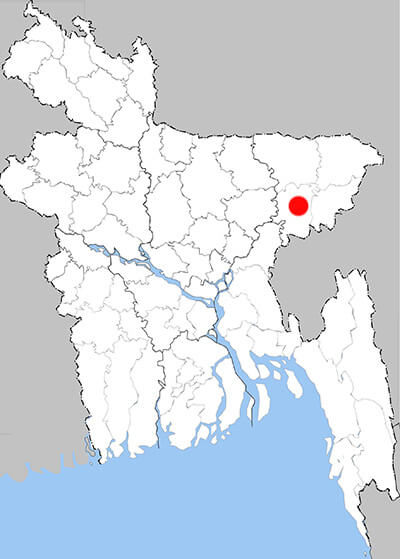 Distribution map - ppp