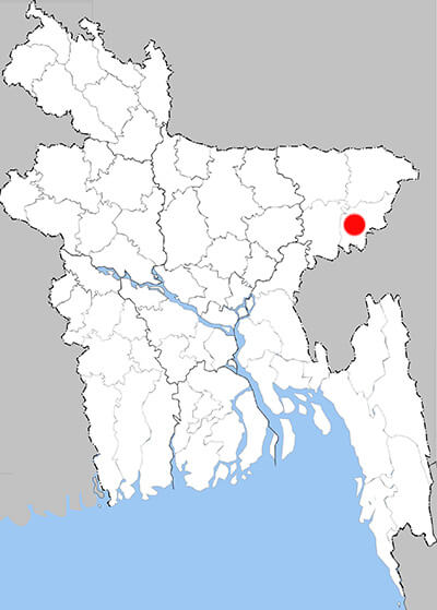 Distribution map - P proel